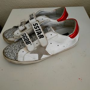 FLASH SALE! Everything Must Go! Golden Goose Velcro Sneakers - So fun!